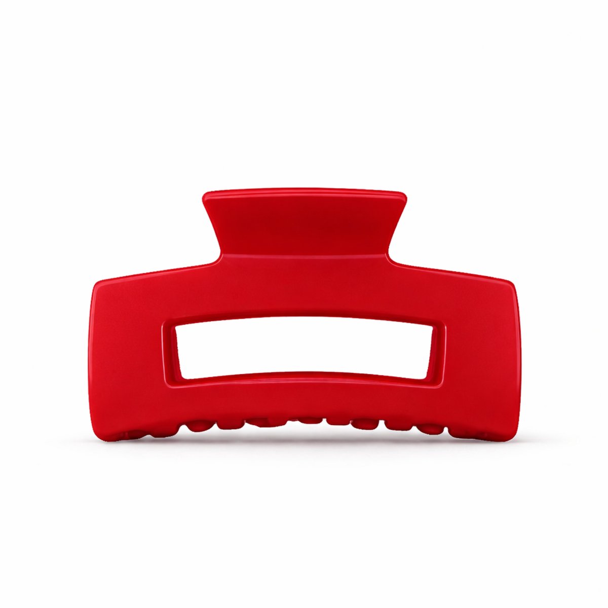 Moonie's Madison haarklem in Cherry Red - Rood - 10.5 cm - Haarklemmen - Haaraccessoires - Acetaat