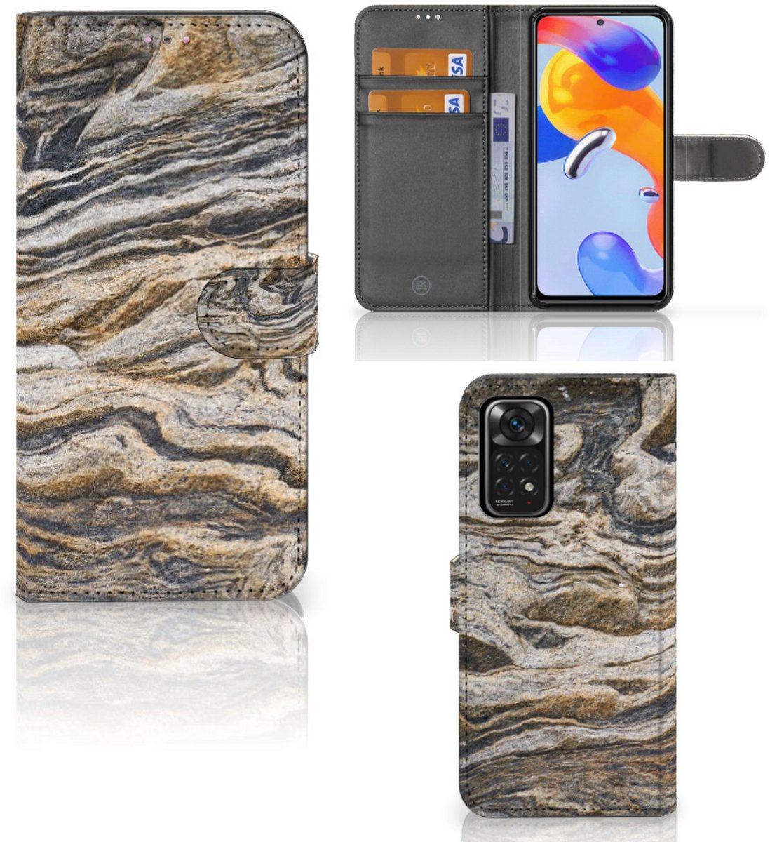Xiaomi Redmi Note 11 Pro 5G/4G Bookcase Steen