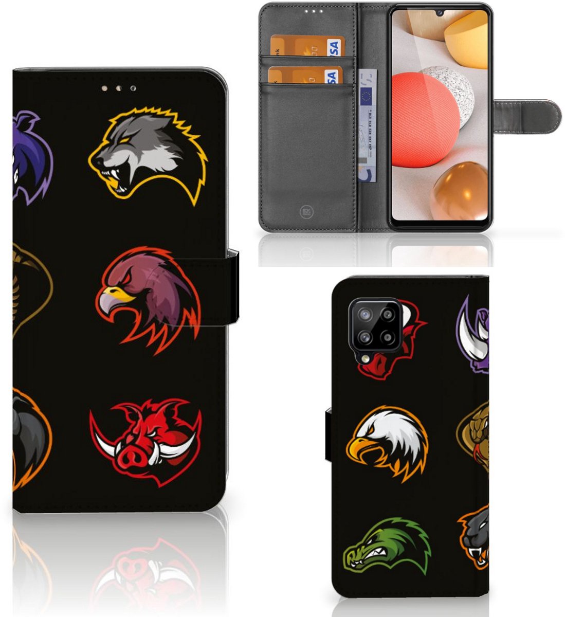 Samsung Galaxy A42 5G Leuk Hoesje Cartoon