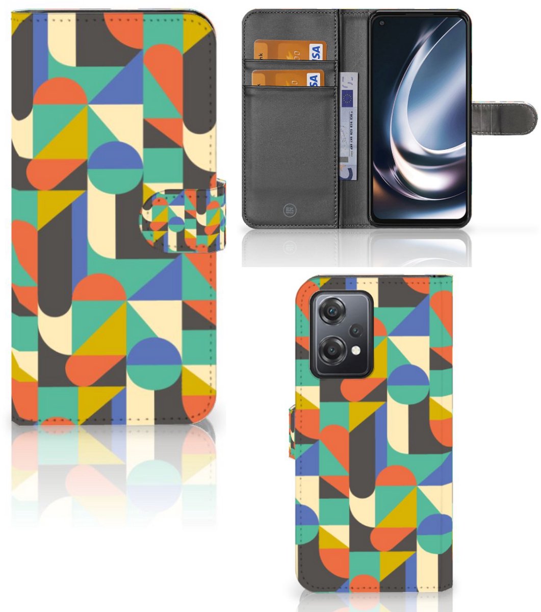 OnePlus Nord CE 2 Lite Telefoon Hoesje Funky Retro