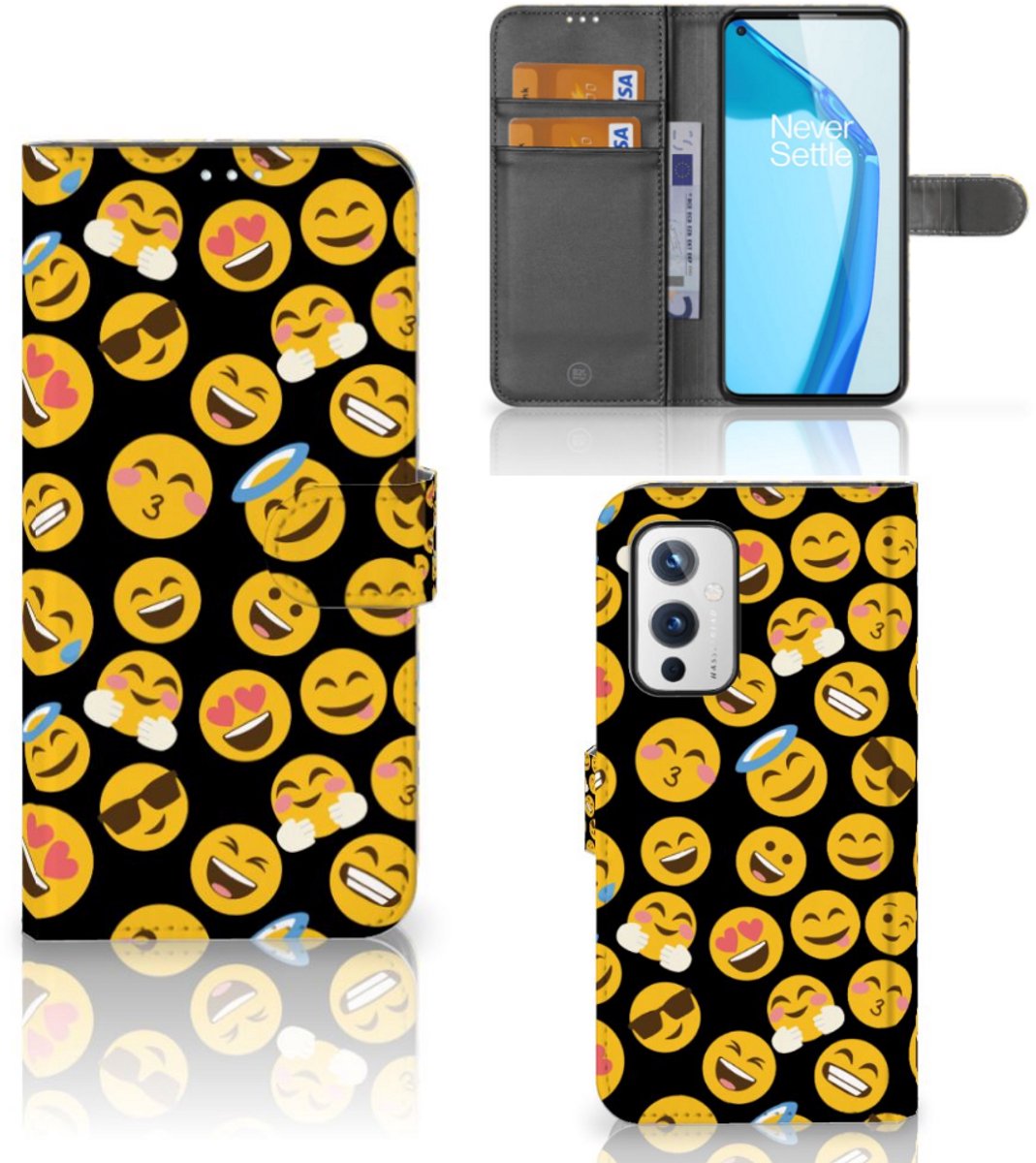 OnePlus 9 Telefoon Hoesje Emoji
