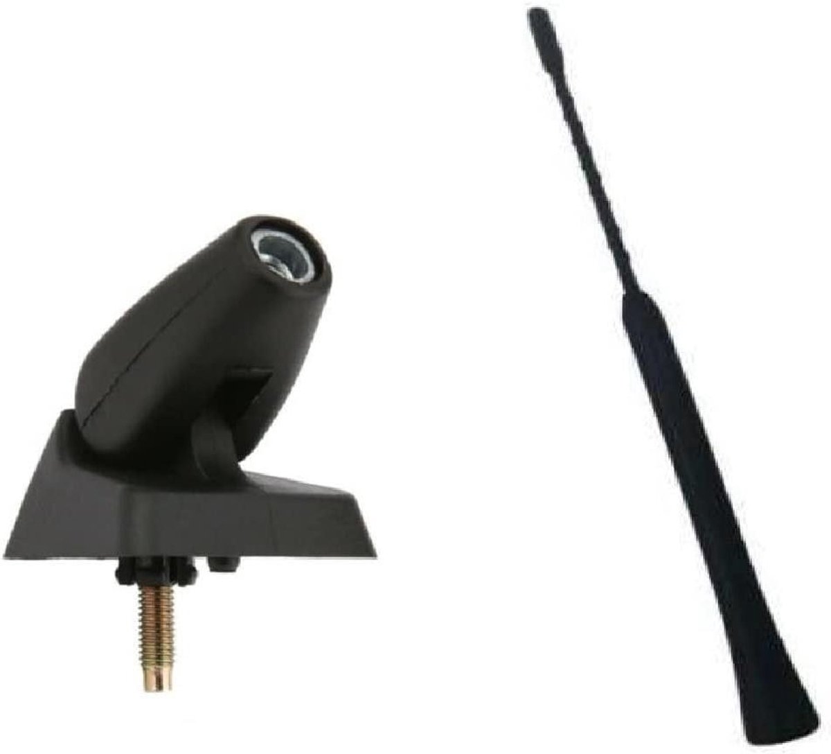 Dak Antenne - Auto Antenne - Radio Ontvangst - Flexibel & Waterdicht - 23.5cm Lengte - Zwart