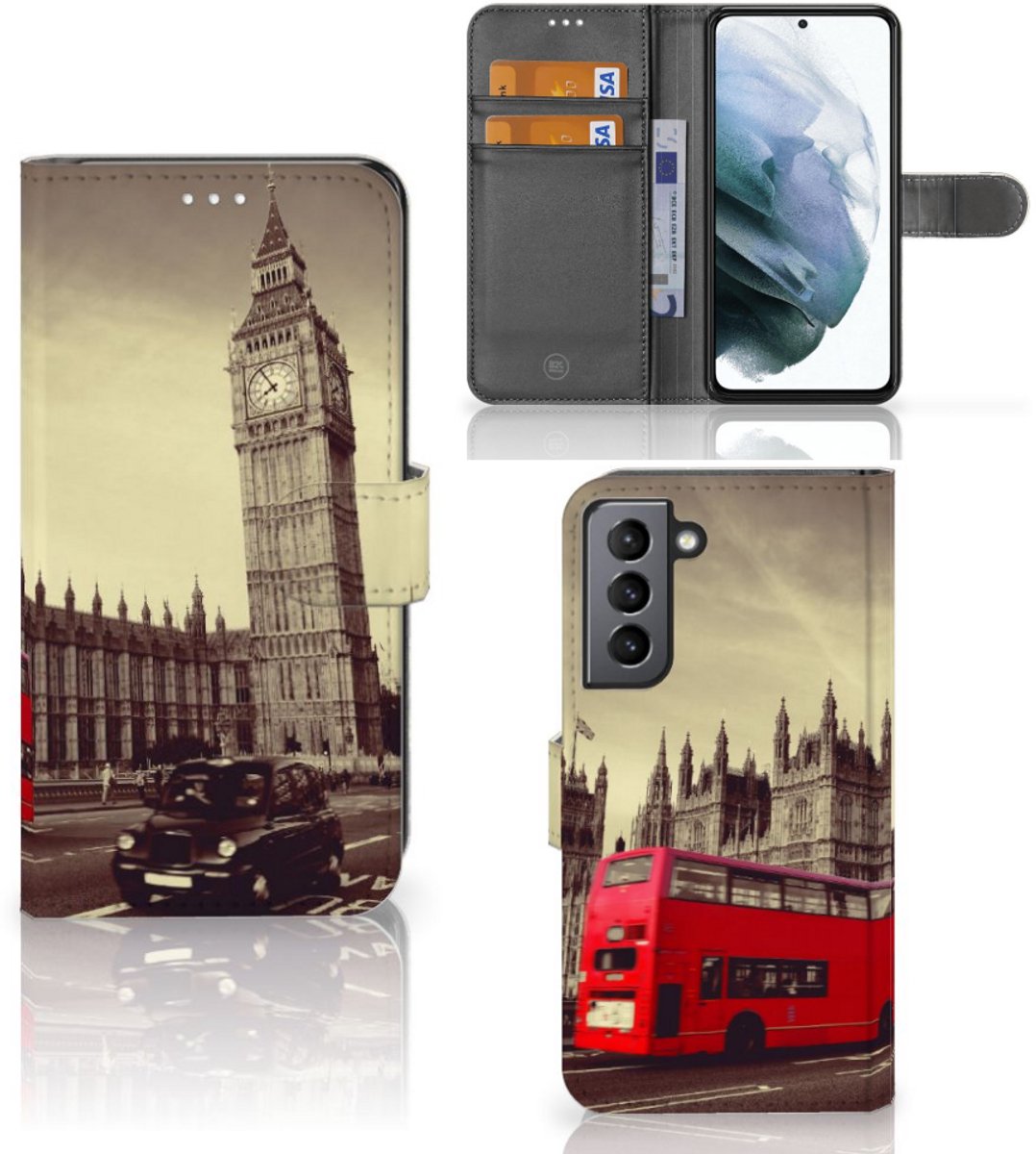 Samsung Galaxy S21 FE Flip Cover Londen