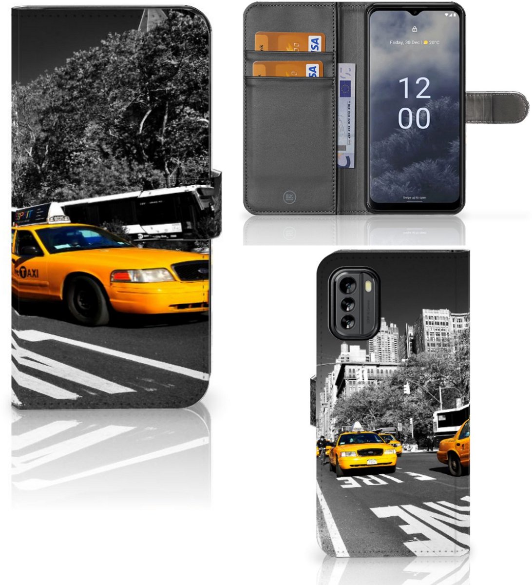 Nokia G60 Flip Cover New York Taxi