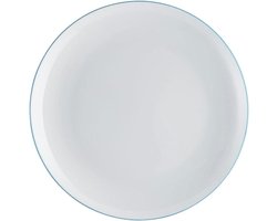 Rosenthal Arzberg 42100-670663-10226 Cucina-Basic - platte borden / eetborden - Ø 26 cm - porselein - Colori Blauw / Blauw