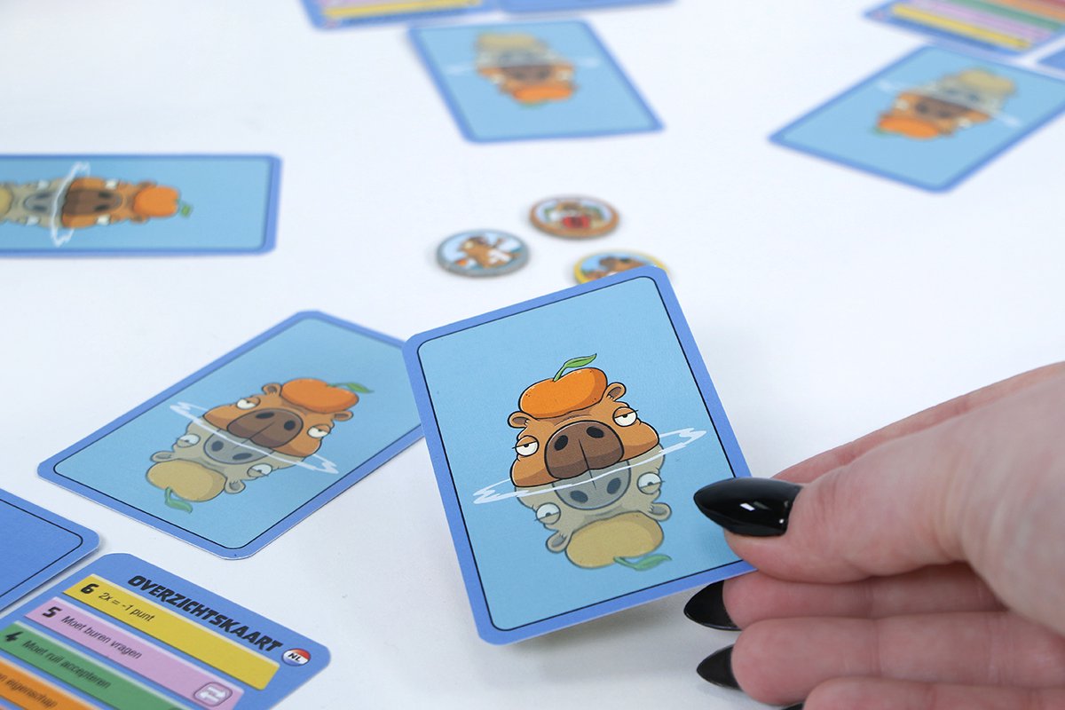 999 Games - Swapybara - Kaartspel - veel spel in een compact doosje — afbeelding 12