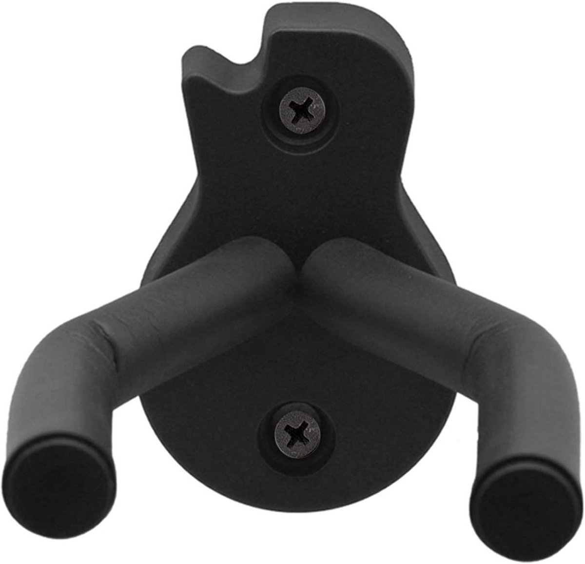 Ukelele Muurhanger - Instrumentenhouder Gitaar - Instrumenten Tonen - Verstelbare Juk - 5.1 cm Breed - Zwart
