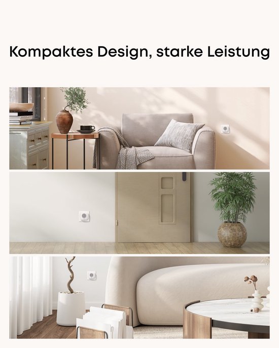 eufy Videodeurbel Chime 2-2pack, 10 Ingebouwde Beltonen, 2,4 GHz en 5 GHz Dual-band Wifi, Makkelijk te Installeren, Automatisch Koppelen via Bluetooth, Volume Instelbaar tot 80 dB van Merkloos — afbeelding 4