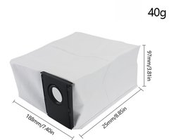 Geschikt voor Eureka J15 pro ultra/V15 Pro, robotstofzuiger accessoires, accessoires, reserveonderdelen, stofzakken - 5 stuks