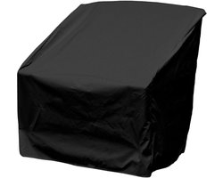Beschermhoes Tuinmeubelen - 80 x 85 x 92 cm - Waterdichte Tuinstoelhoes - 420D Oxford Stof - Windbestendige Meubelbeschermer - Voor Tuinstoel en Loungestoel - Zwart