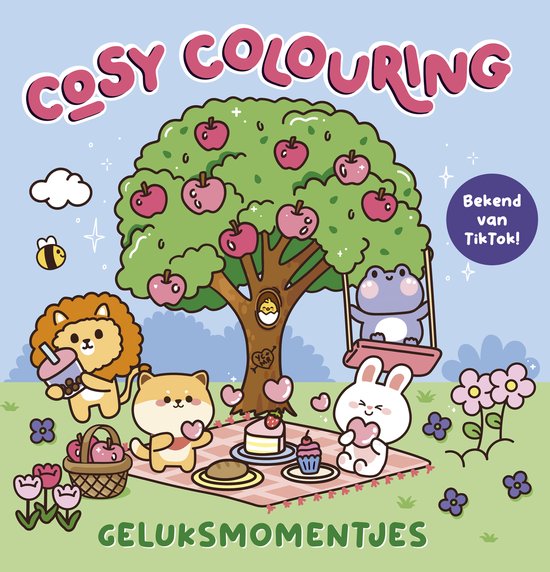 Cosy Colouring - Geluksmomentjes - cover