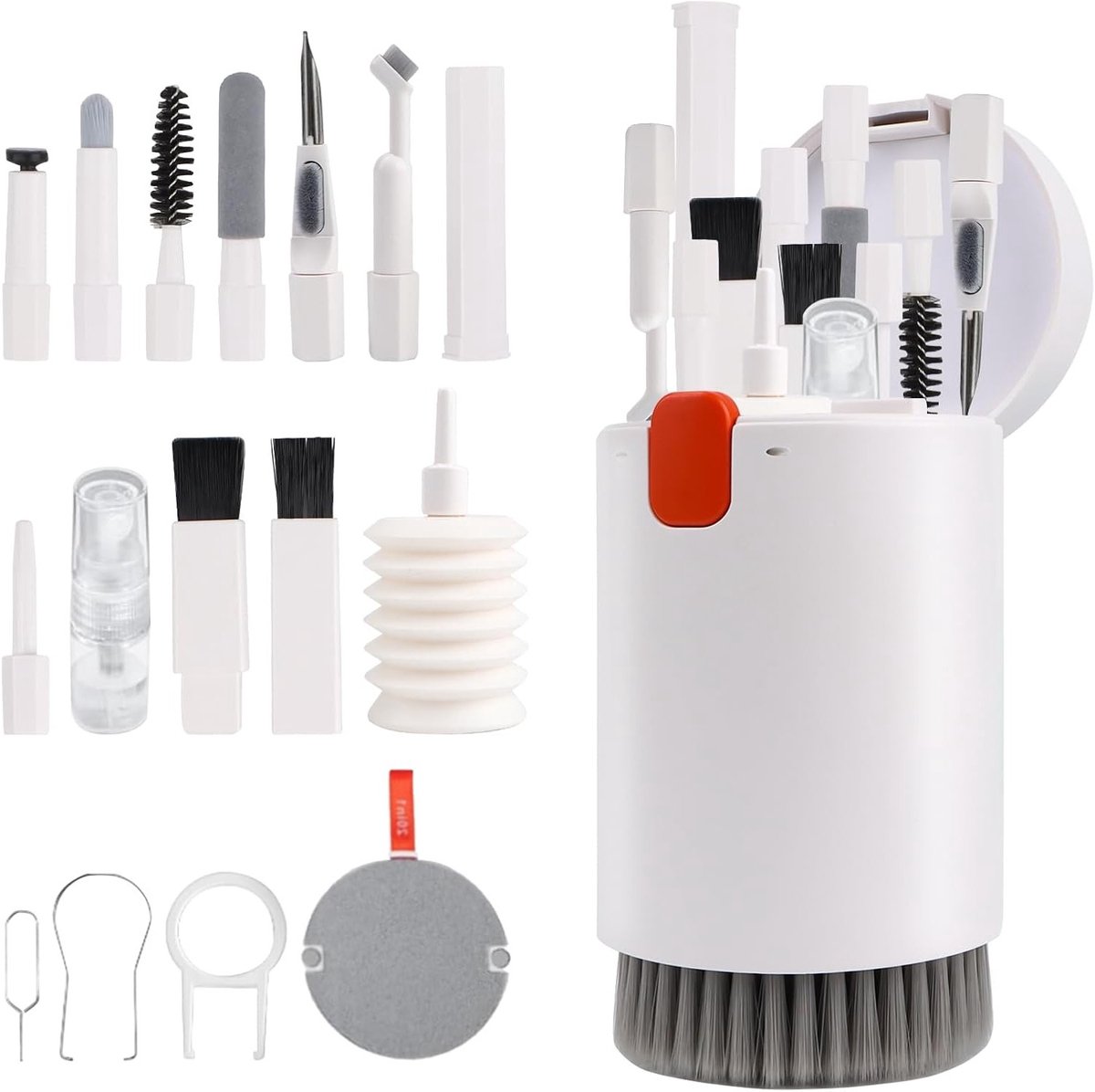 Multifunctionele 20-in-1 schoonmaakset voor elektronica, toetsenborden, laptops en schermen