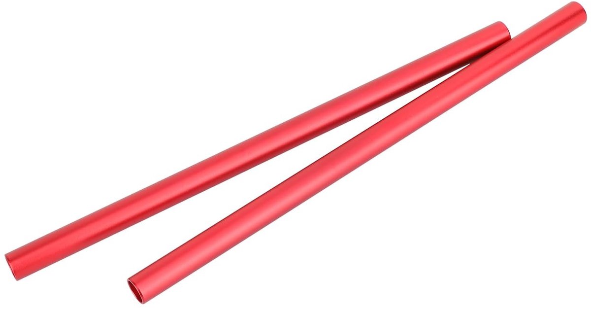 CAMVATE 15mm Aluminium Stangen (Rood, 30 cm) - Perfect voor Camera Accessoires