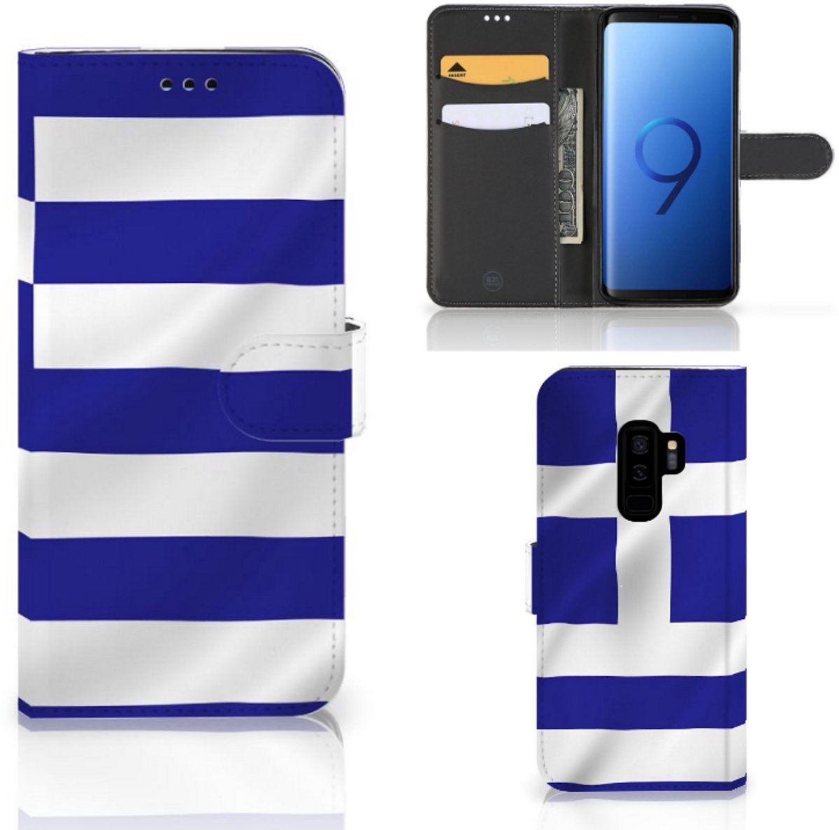 Samsung Galaxy S9 Plus Bookstyle Case Griekenland