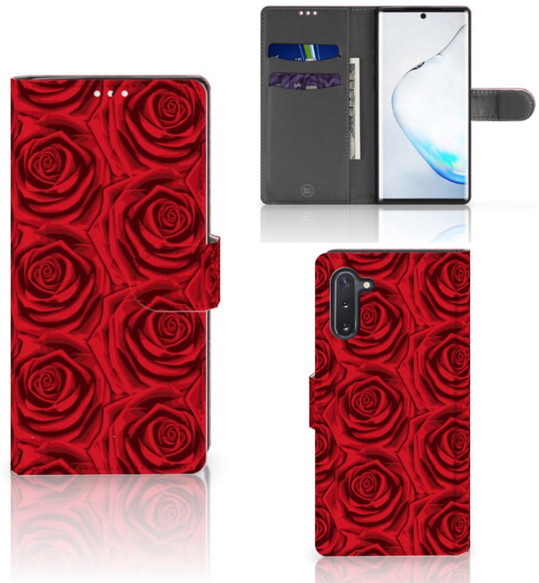 Samsung Galaxy Note 10 Hoesje Red Roses