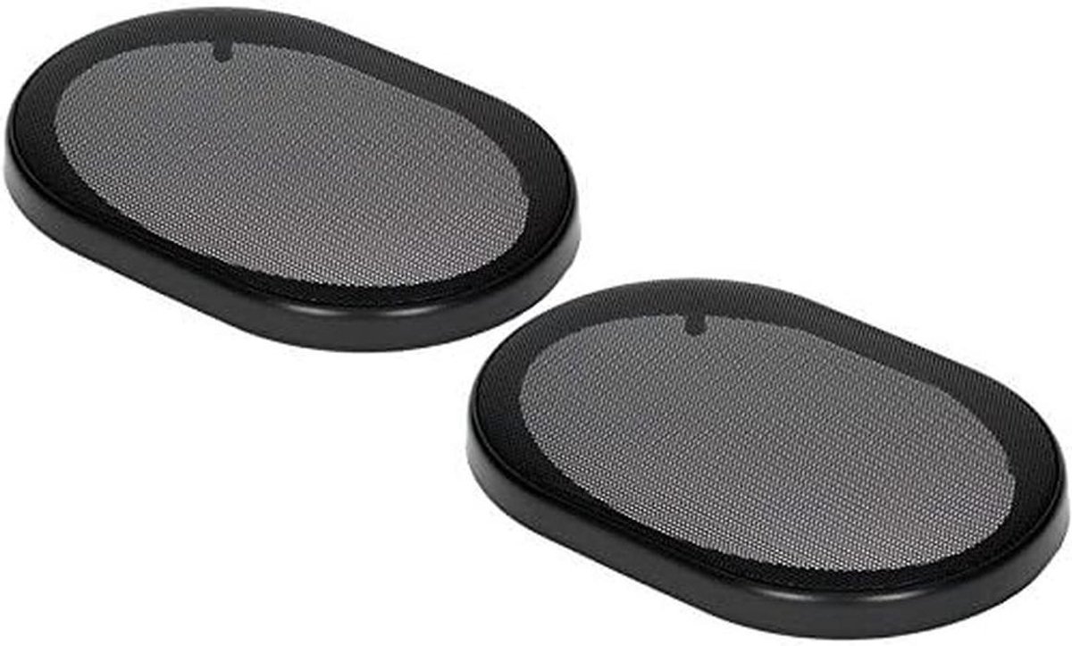 Luidspreker Beschermers - Speaker Grilles - Auto Audio - Set van 2 - 16 x 23 cm - Zwart