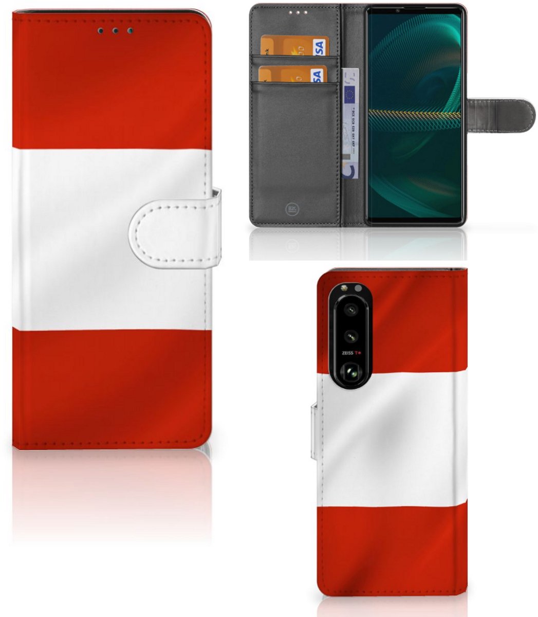 Sony Xperia 5III Bookstyle Case Oostenrijk