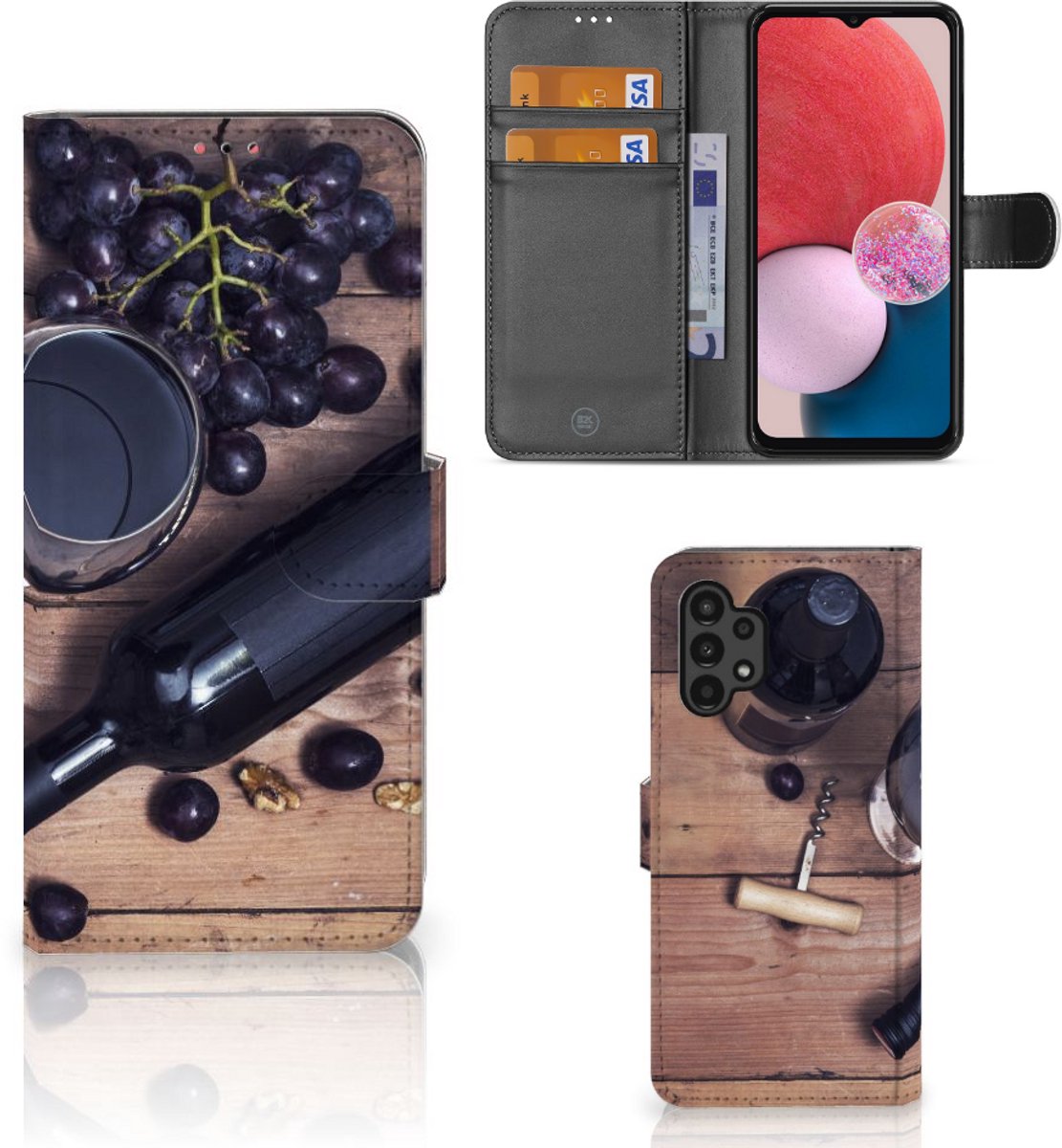 Samsung Galaxy A13 (4G) Book Cover Wijn