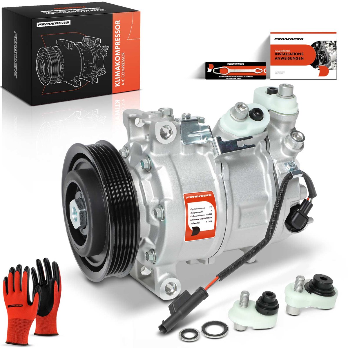 Frankberg 1x airconditioningcompressor voor Benz