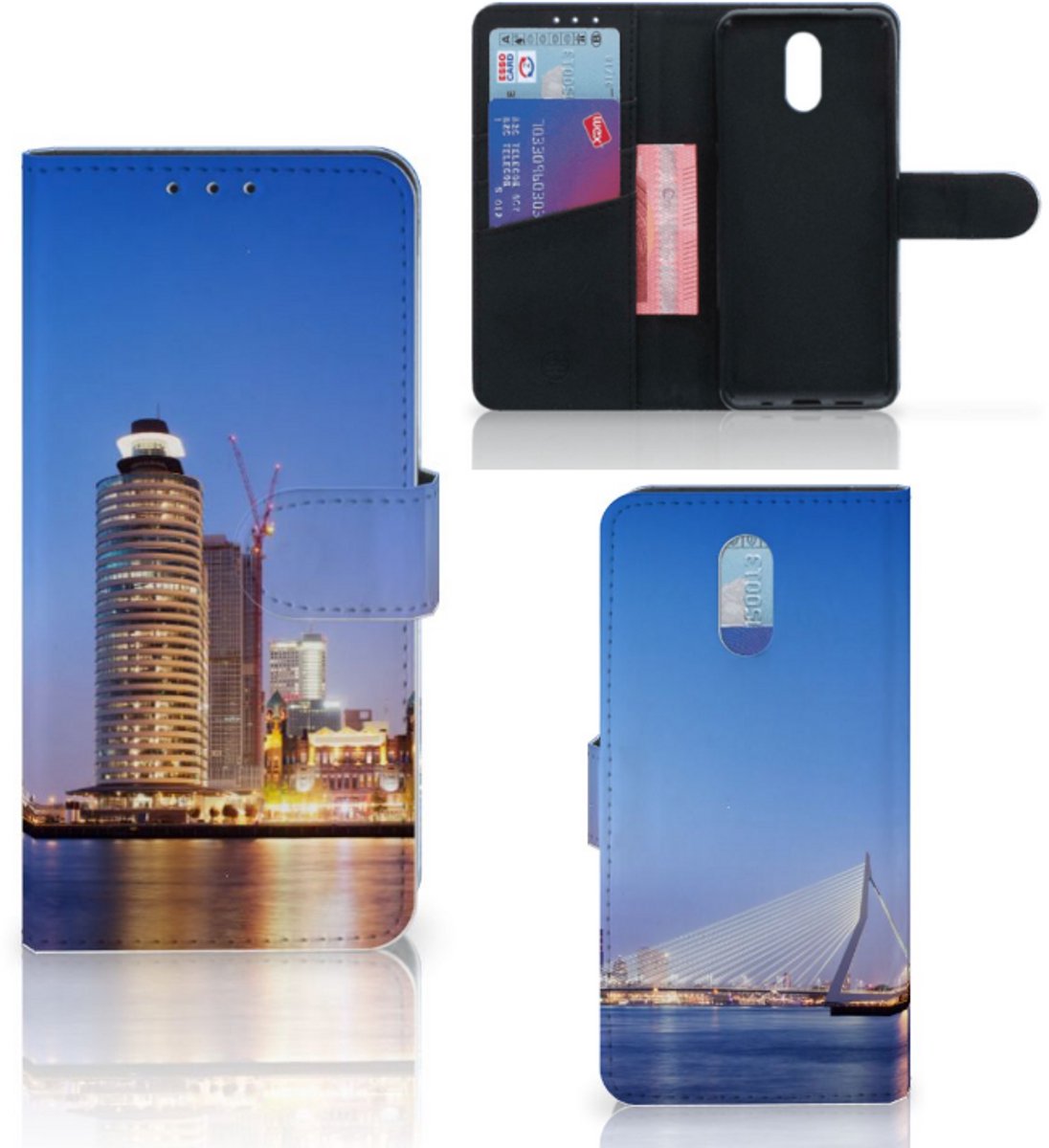 Book Case voor Nokia 2.3 Flip Cover Rotterdam