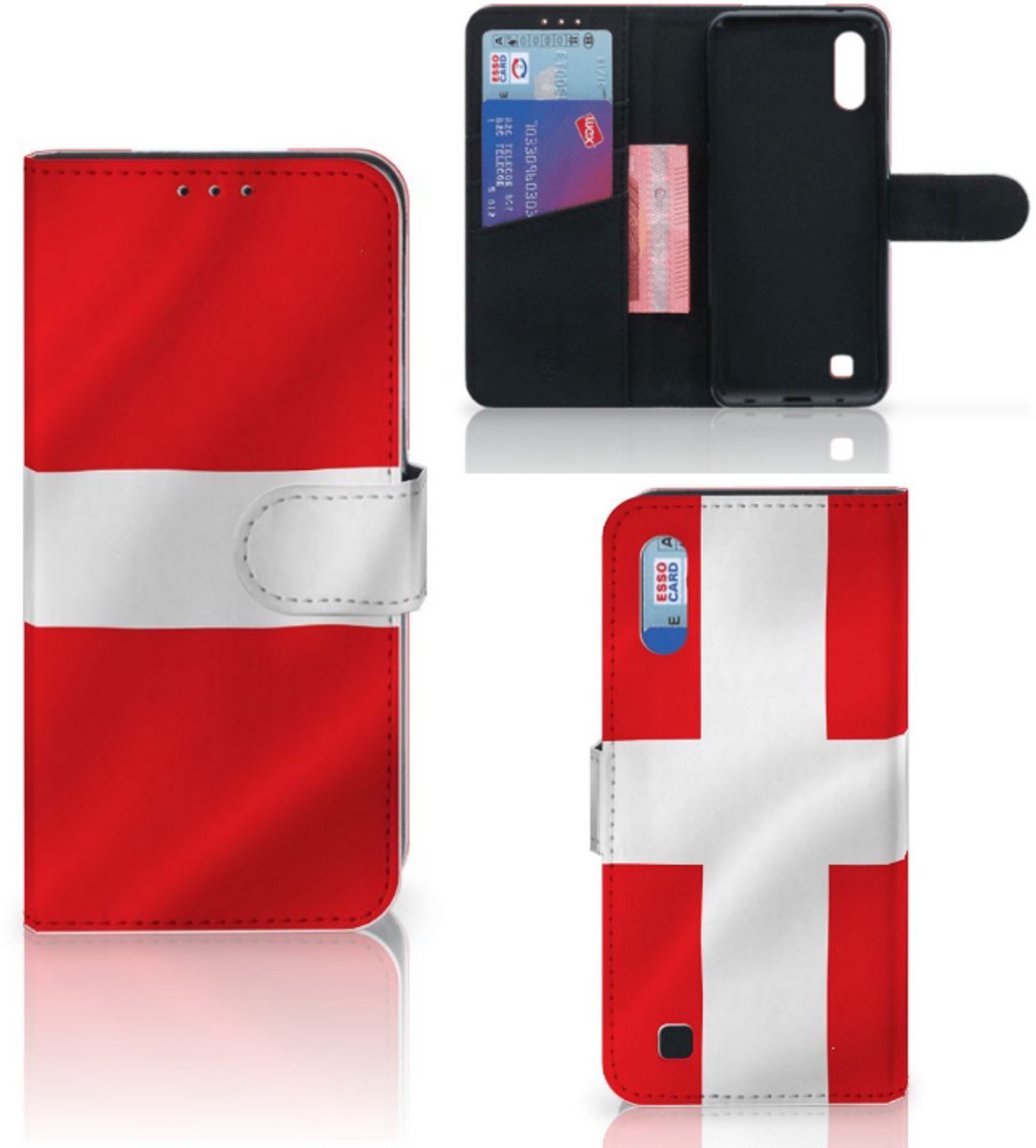 Samsung Galaxy M10 Bookstyle Case Denemarken
