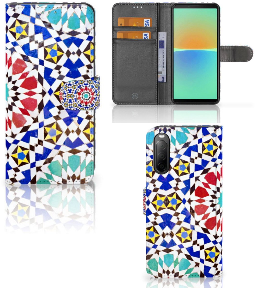 Sony Xperia 10 IV Bookcase Mozaïek
