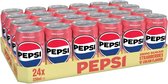 Pepsi Zero Strawberries 'N Cream - 24 x 0,33 Liter blik - Frisdrank