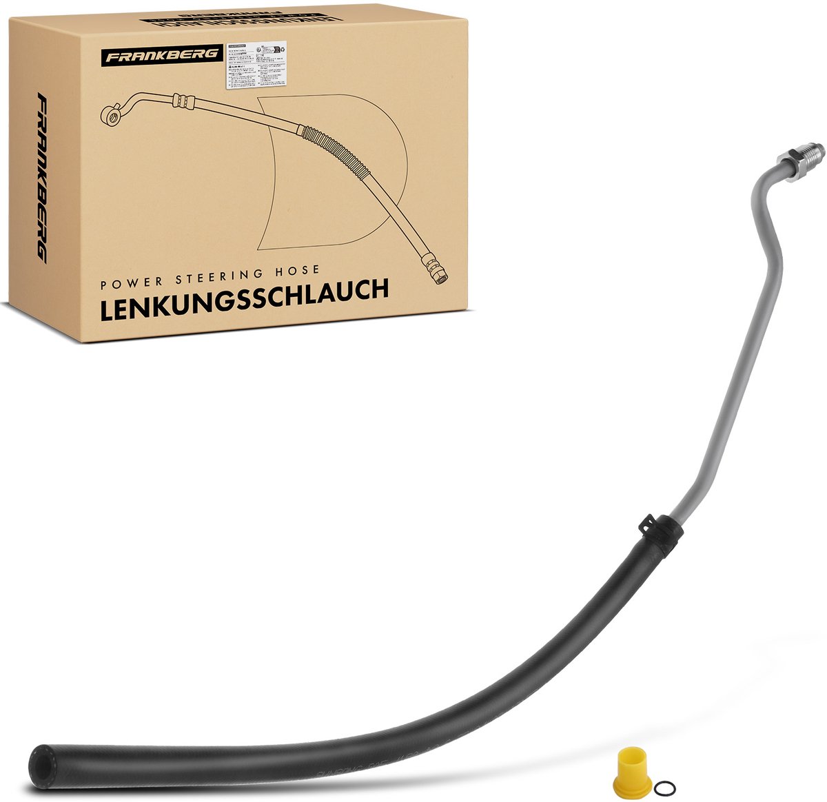 Frankberg 1x expansievat slang voor Jeep Wrangler II TJ 24L 40L