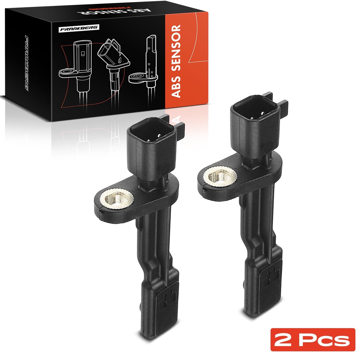 Frankberg 2x ABS Sensor Achteras voor Dodge Nitro Jeep