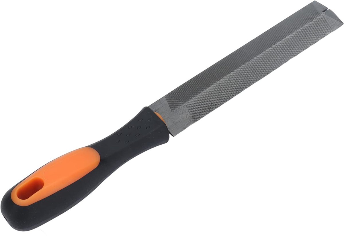 Brenzoos - Feather Edge File - Gereedschap - Hard en slijtvast - Fine Teeth - Snelle snede - Ideaal voor houtbewerking - 26 x 3 x 3 cm