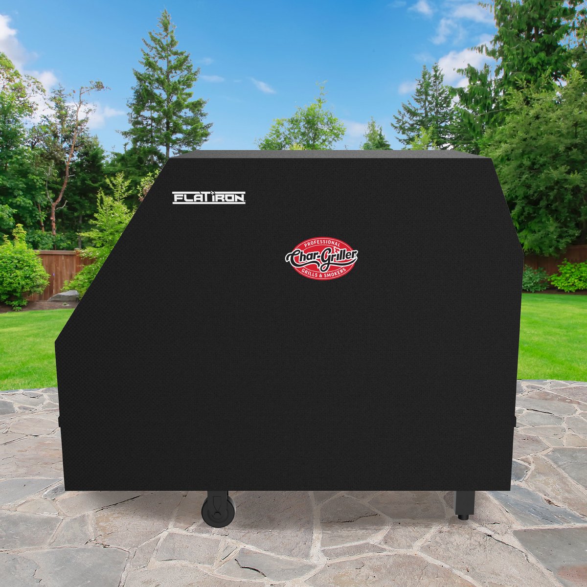 Char-Griller 3-Burner Flat Iron Gas Bakplaat Cover