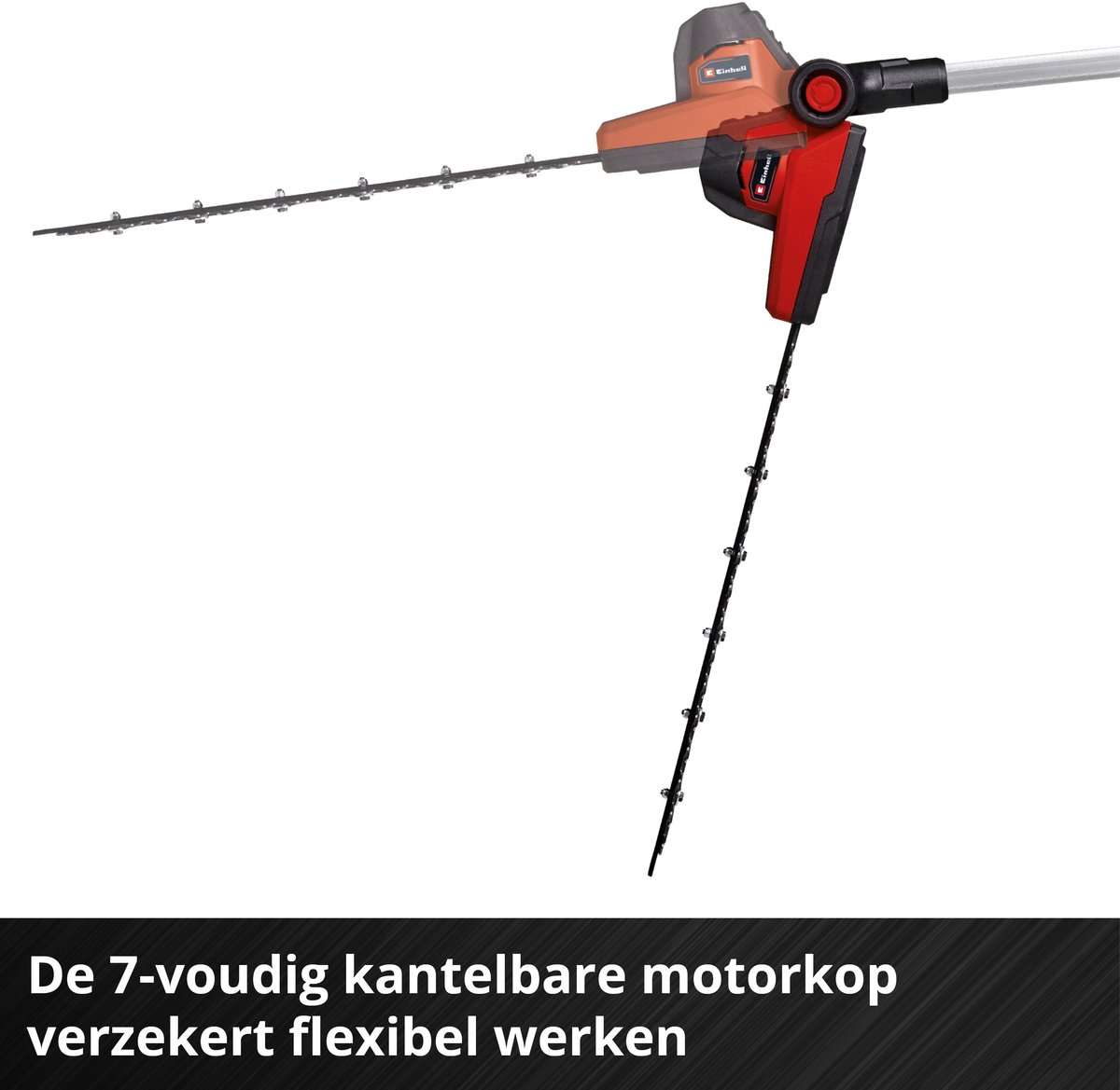 Einhell Taille-haie télescopique sans fil GC-HH 18/45 Li T Solo