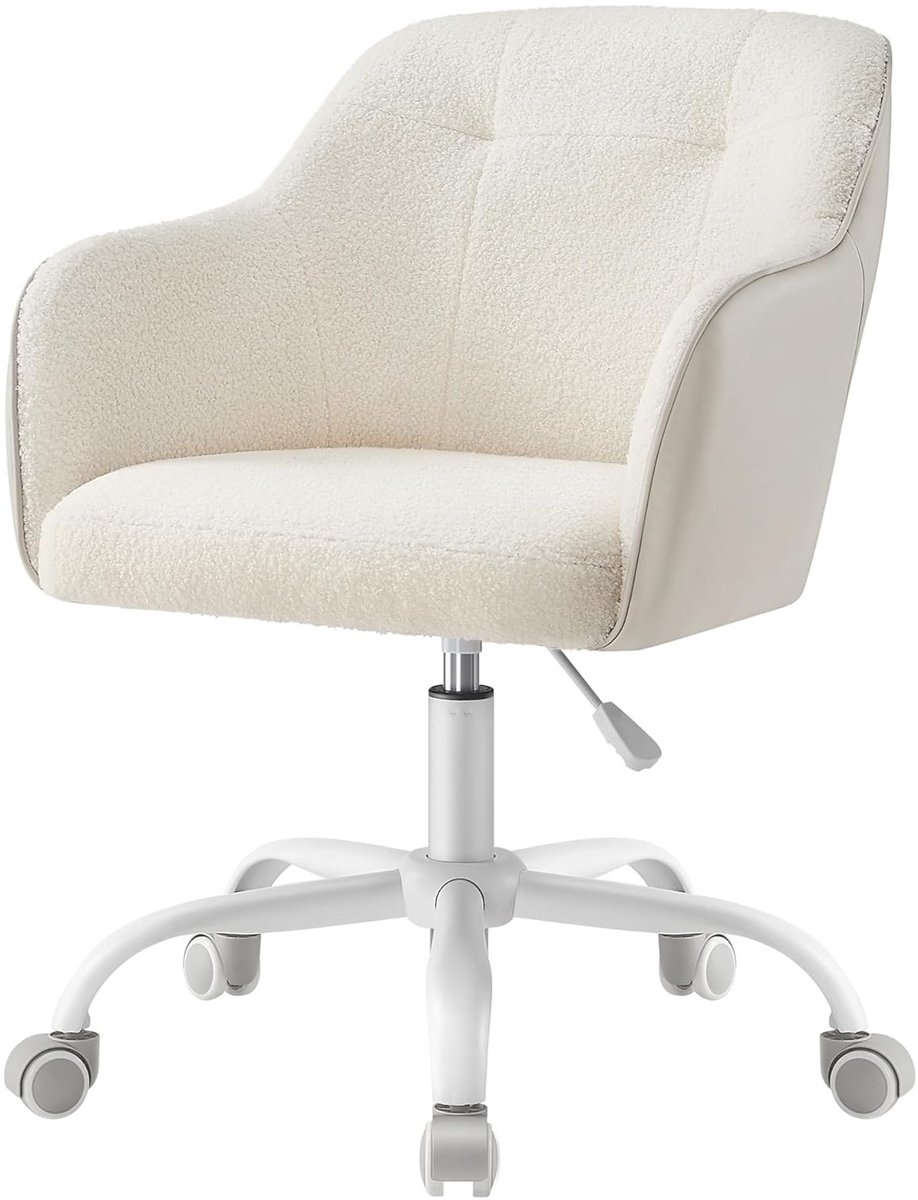 Bobbel Home Draaistoel Hoogte Verstelbaar Cappuccino Beige - afbeelding 2