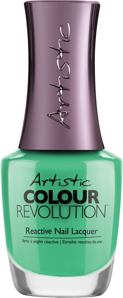 Artistic Nail Design Colour Revolution 'Poolside Mirage' (Mintgroen Créme)