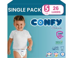 Confy Premium - Luiers Maat 5 (11-18kg) - 26 Luiers