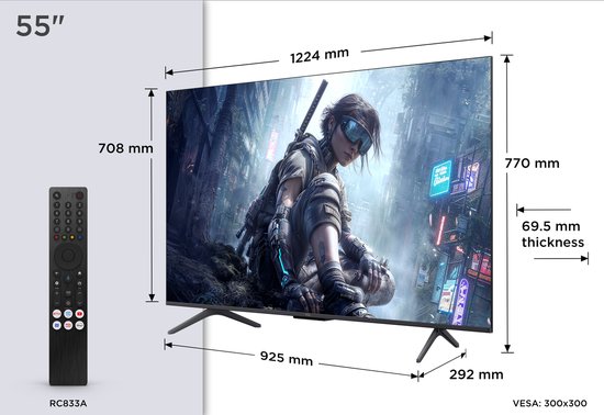 TCL 55T8D (4/5)