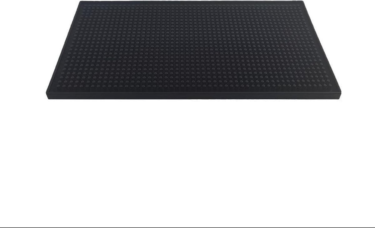 Allecto - Rubberen Bar Service Mat - Antislip - Thee - Horeca Keuken - Zwart - Duurzaam - Restaurants - Koffie - Spoelbak Top