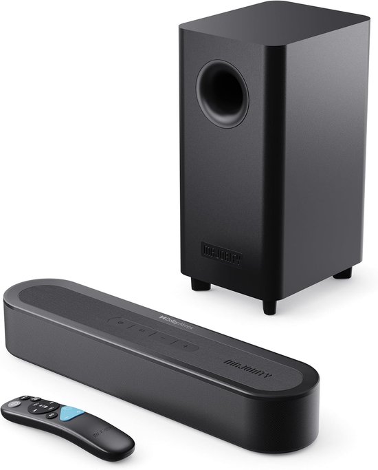 Majority Bowfell Axis 2.1 Atmos - Soundbar met Subwoofer - AUX - Zwart