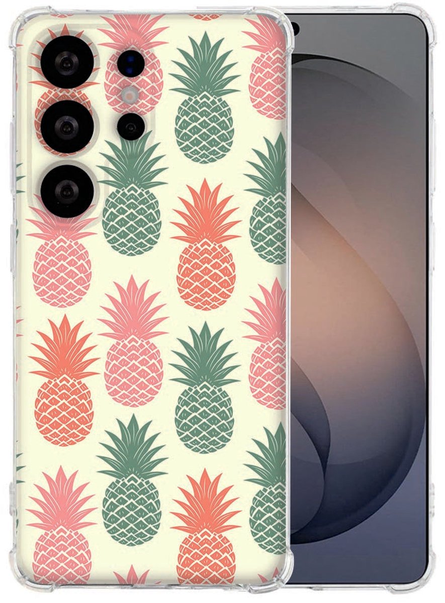 Samsung Galaxy S26 Ultra Softcase Ananas Shockproof