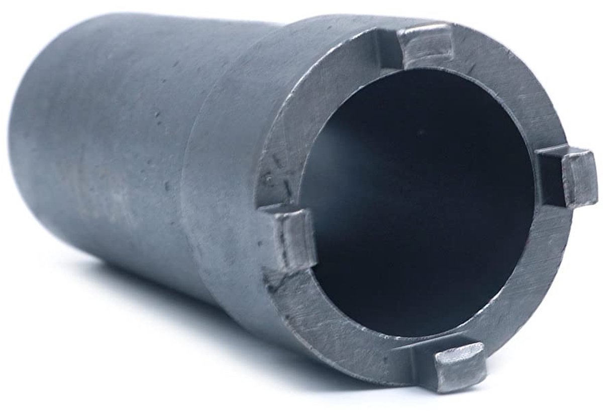 Allecto - 4-pins borgmoer sleutel - Koppeling verwijderen - Hittebehandeld metaal - 90 x 37 mm - Dopsleutel motorfiets - Geschikt voor GY6125 motor...