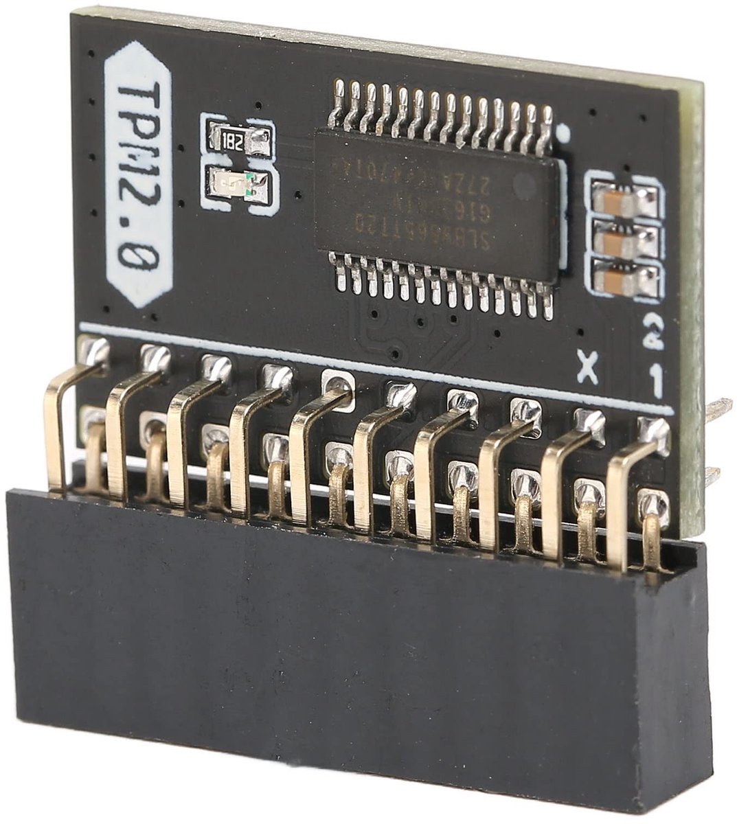 Allecto 2.0-coderingsbeveiligingsmodule - Cryptoprocessor - Beveiliging - 20-pins 2x10P - Standalone Module - Ideaal voor Desktop en Laptop -...
