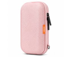 Sounix Harde Schijf Tas - 2.5 inch / 3.5 inch - Hard Cover Case - Powerbank Hoes - Geschikt Voor Extreme Portable SSD - Roze