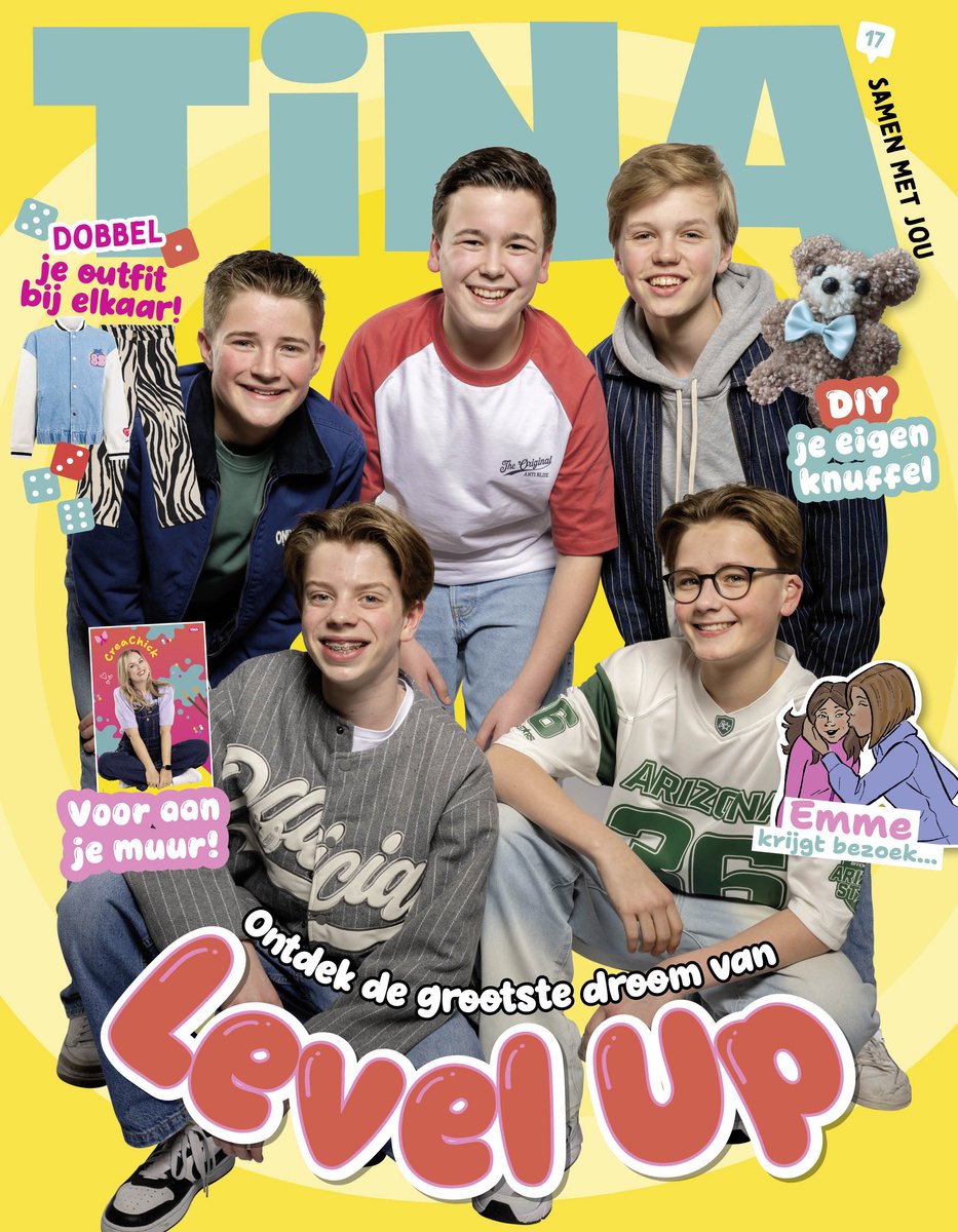 Tina magazine nr. 17 - 2026 - tijdschriften - magazine - Level Up