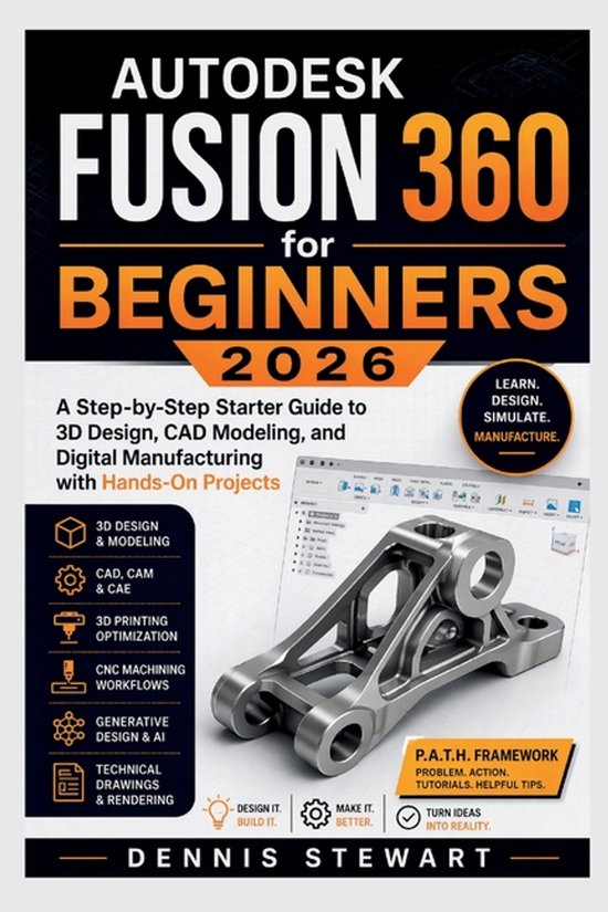 Autodesk Fusion 360 for Beginners 2026 - cover