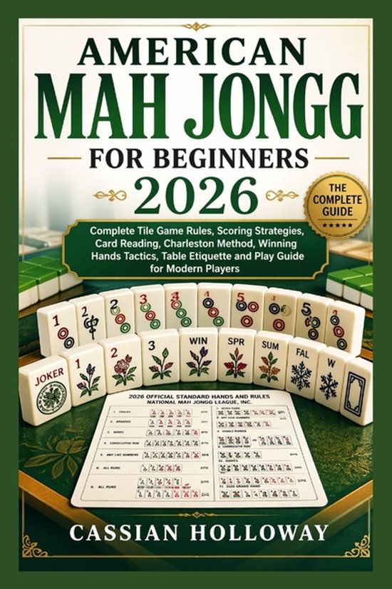 American Mah Jongg for Beginners 2026 - cover