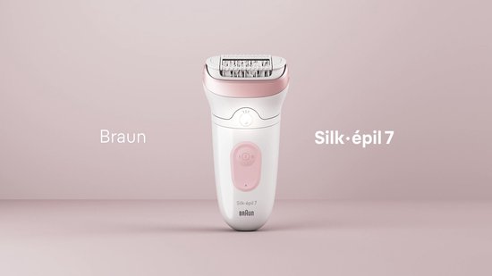 Braun Silk·épil 7 SkinSpa 7-081 - Wet & Dry Epilator - Langdurig Gladde Huid - Brede Kop - Massagepad, Ladyshave Scheerkop en Trimmerkam