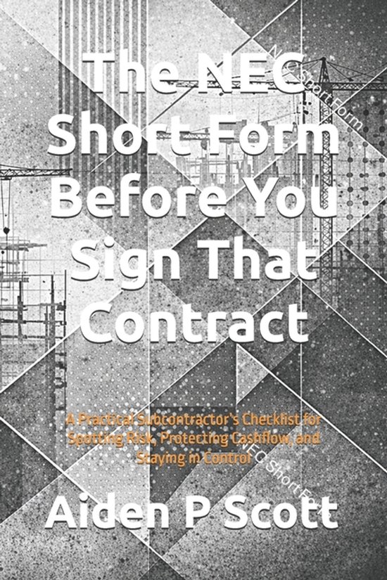 The Before You Sign-The NEC Short Form Before You Sign That  ... - cover