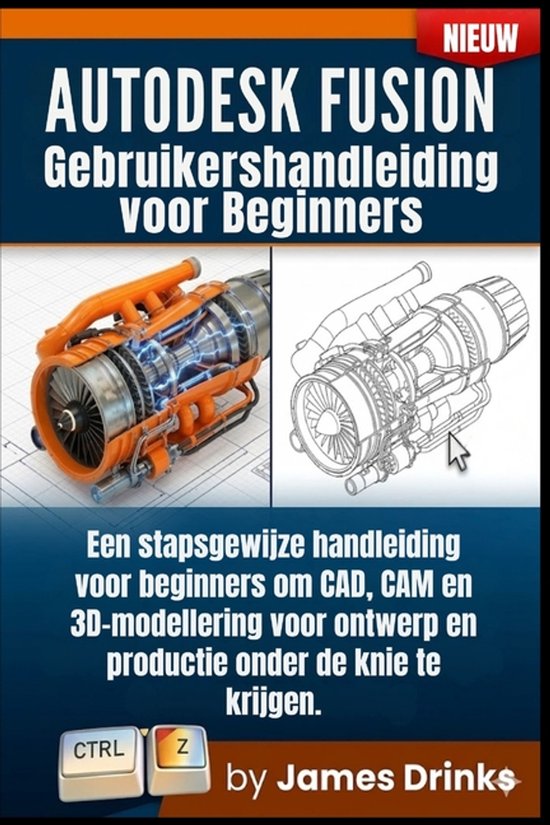 Autodesk Fusion Gebruikershandleiding voor beginners 2026 - cover