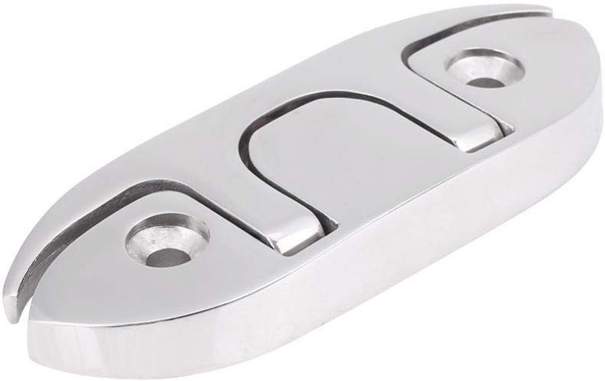 Allecto - Marine Cleat - Vouwbare Boot Cleats - Roestvrijstalen 316 - Duurzaam en Sterk - Voor Boot en Kayak - Populaire Kleur
