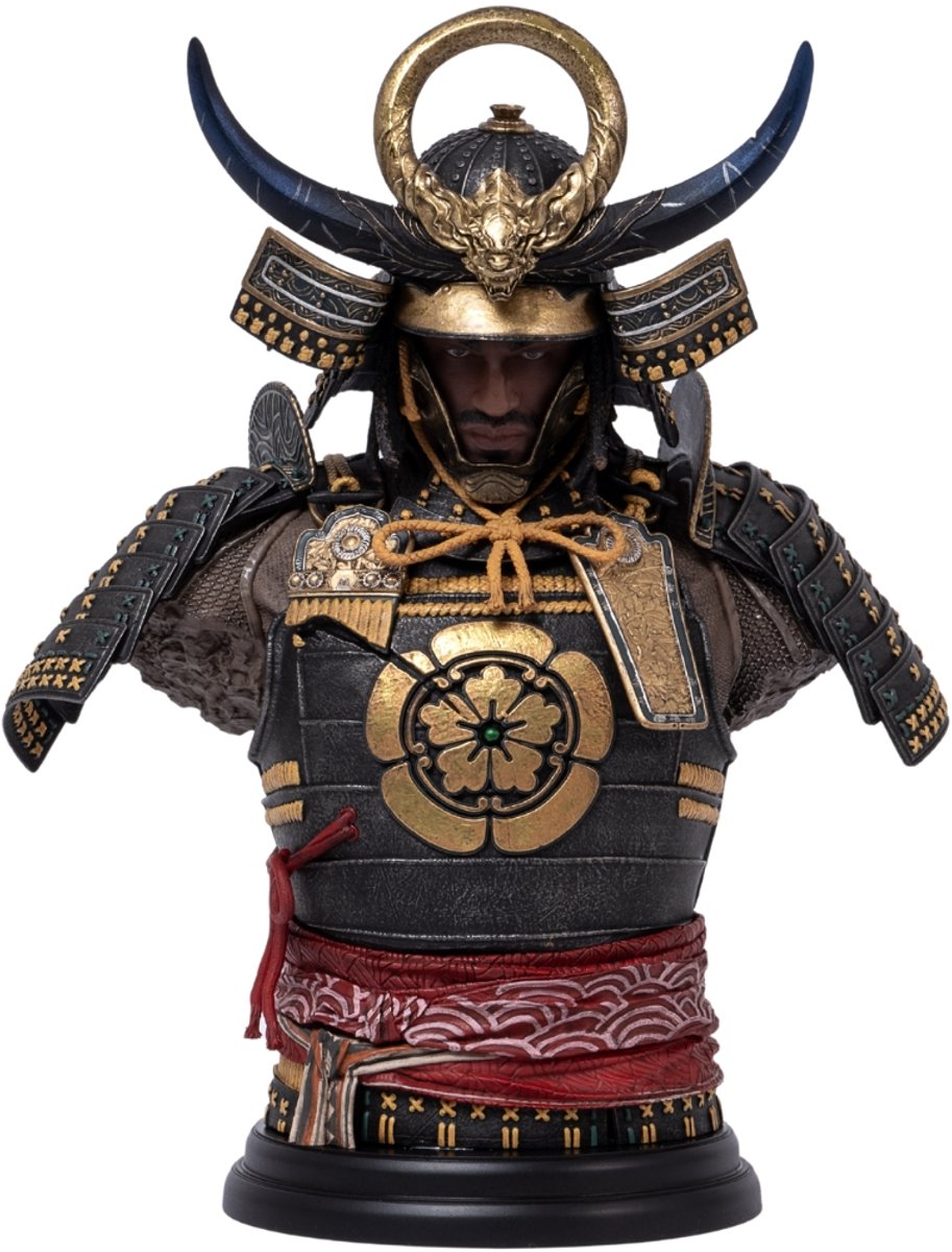 PureArts Assassin's Creed Shadows - Figuur - Yasuke Buste 1/4
